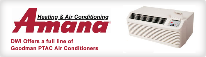 Amana PTAC Air Conditioners and Parts by DWG